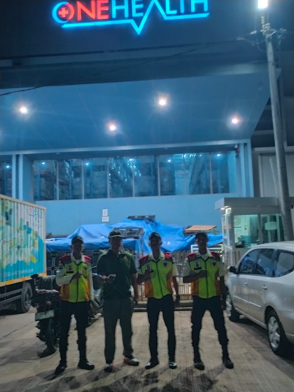 Pos malam, area distribusi